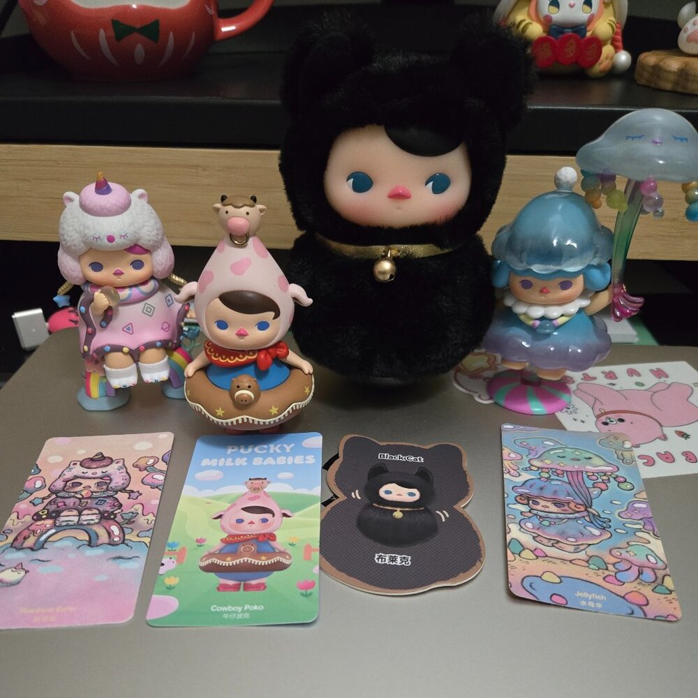 Popmart Pucky Superpack + Butterbear Gift